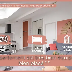  Appartement L'esteque - 4 Pers- Hyper Centre-wifi